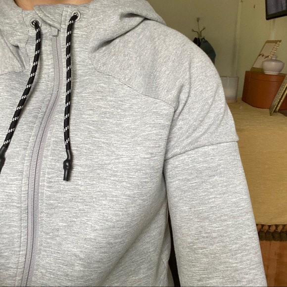 Sweaty Betty Grey Zipper Hoodie Size Small - Picture 11 of 15
